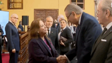 Presidenta Boluarte encabeza homenaje póstumo al excanciller José Antonio García Belaunde I Captura TV