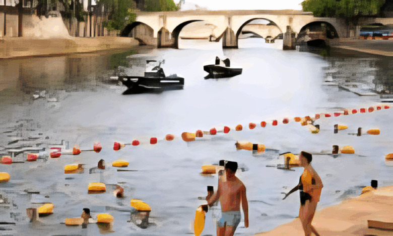 Río Sena recibe bañistas después de más de un siglo