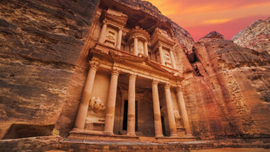 Petra: la “ciudad rosa”, una joya arquitectónica