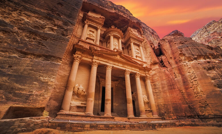 Petra: la “ciudad rosa”, una joya arquitectónica
