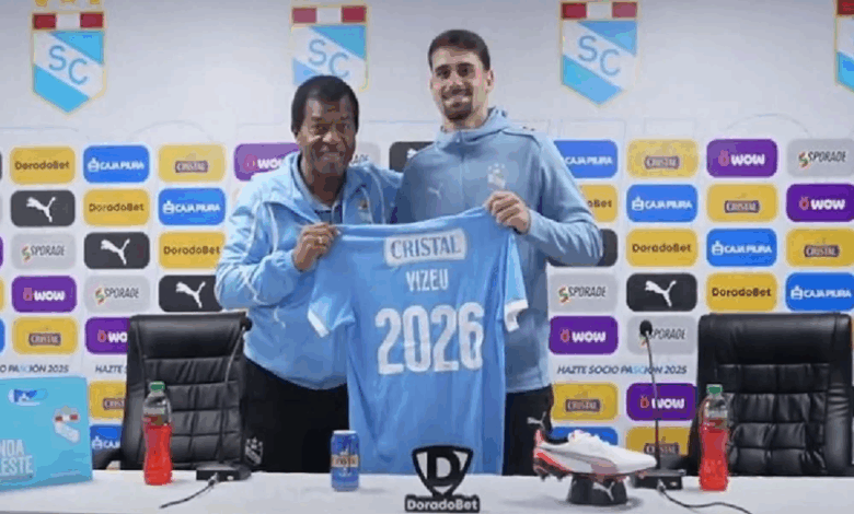 Sporting Cristal refuerza su ofensiva con el delantero brasileño Felipe Vizeu