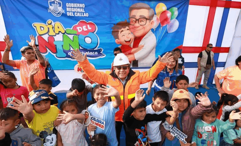 Gobierno Regional celebró el “Día del Niño a la Chalaca” en Pachacútec con música, juegos y muchas sorpresas