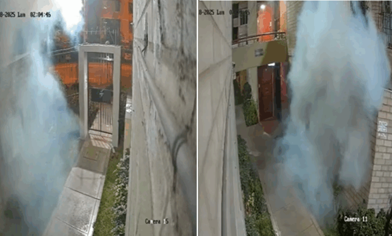 Atentado con explosivo sacude condominio frente a la PUCP en el Cercado de Lima