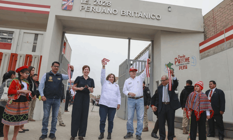 Presidenta Boluarte anuncia inversión de S/11,400 millones para infraestructura educativa