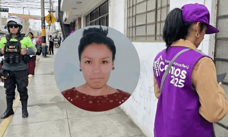 Trujillo: aparece censista reportada como desaparecida