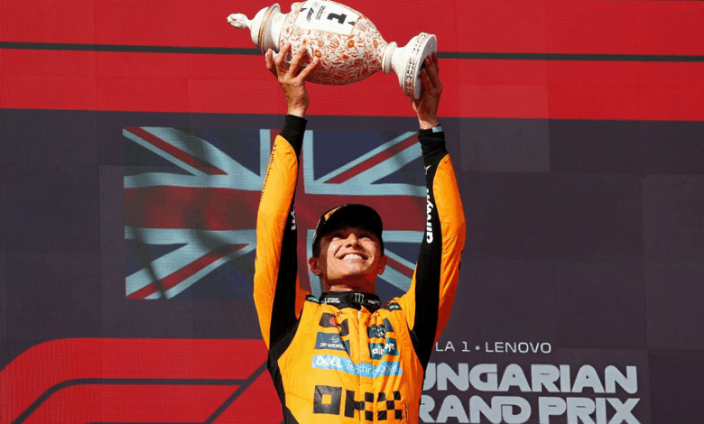 Lando Norris gana el GP de Hungría y se posiciona como principal contendiente al título de Fórmula 1 I Fuente: X: @@ln4norris