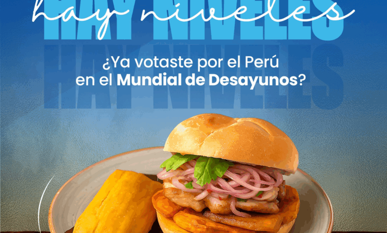 Presidencia alienta a la población a apoyar al pan con chicharrón y tamal en el Mundial de Desayunos