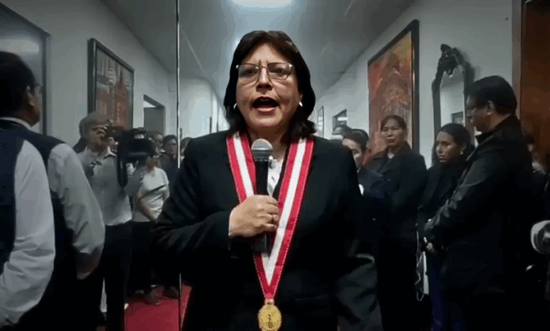 Mininter suspende servicio de seguridad a Delia Espinoza tras suspensión de la JNJ