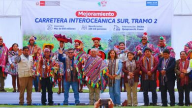 MTC: Mejoramiento de Interoceánica Sur fortalecerá conectividad de más de 100 mil cusqueños