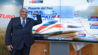 Ministro Sandoval anunció megaproyecto del tren rápido que unirá Tumbes y Tacna