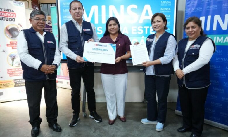 Cinco centros de salud reciben certificación como “Amigos de la Madre, la Niña y el Niño”