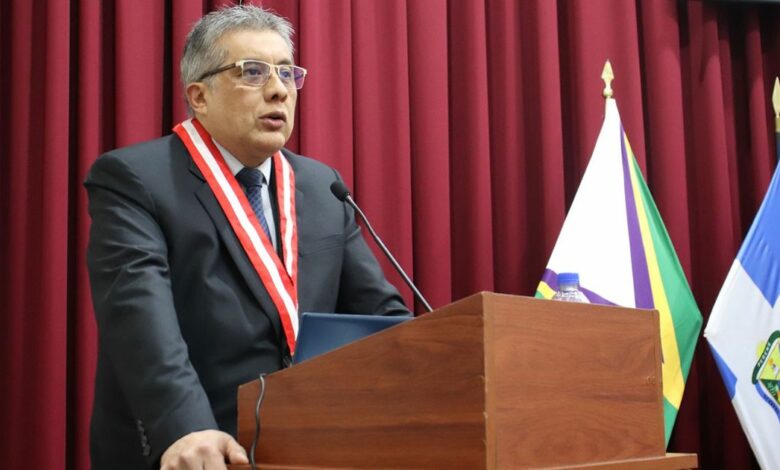 El juez supremo titular Ulises Yaya Zumaeta ofreció una conferencia magistral en la Corte de la Selva Central sobre tecnologías emergentes aplicadas al servicio de la justicia.