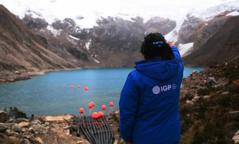 IGP financia estudios y la implementación de sistemas de monitoreo en 5 quebradas críticas de la Cordillera Blanca  