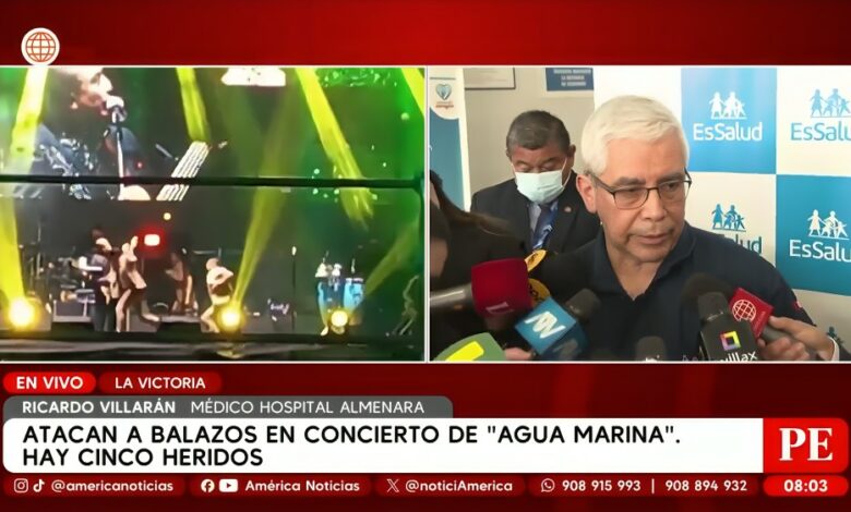 Integrantes de Agua Marina se recuperan y se encuentran fuera de peligro, según informó un médico de EsSalud