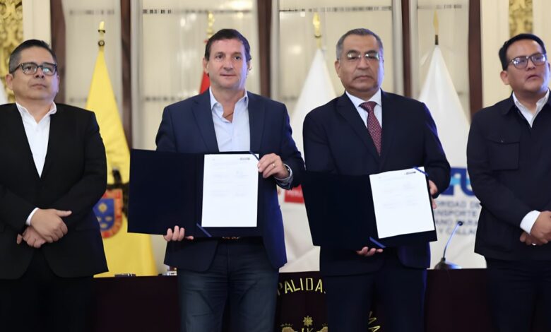 MTC firma convenio para impulsar servicio ferroviario de pasajeros entre Lima Centro y Lima Este