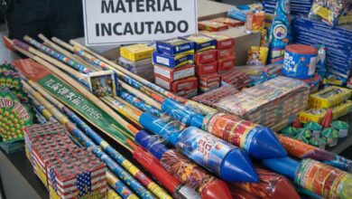 Operativo policial evita venta ilegal de pirotécnicos en La Victoria