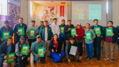 Apurímac: Serfor acredita a más de 100 productores de tara y fortalece la competitividad del sector