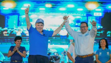 Rafael López Aliaga anuncia inversión de S/ 1,000 millones para puentes e impulsa marca mundial de café y cacao de San Martín