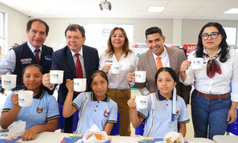 Minedu refuerza supervisión de alimentación escolar para garantizar calidad y seguridad