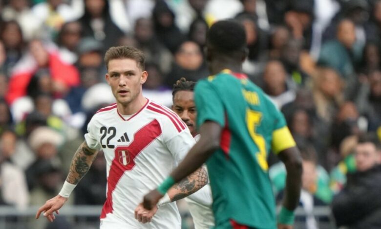 Perú cae 2-0 ante Senegal en amistoso disputado en Francia