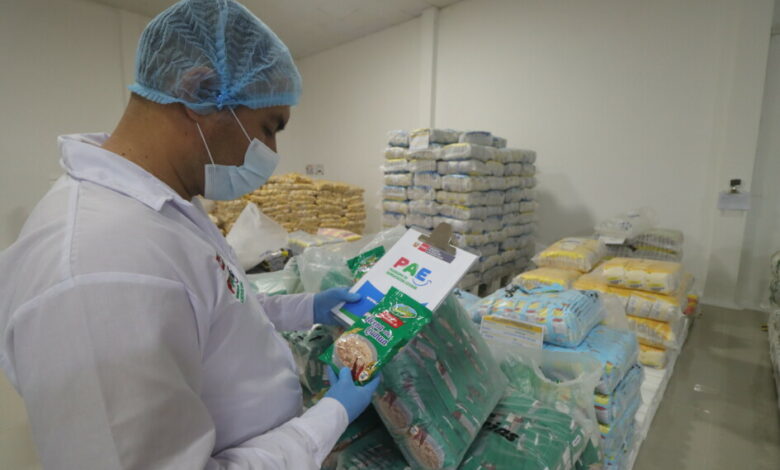PAE inicia “Operativo Control” para supervisar los alimentos que serán distribuidos a los escolares de todo el país