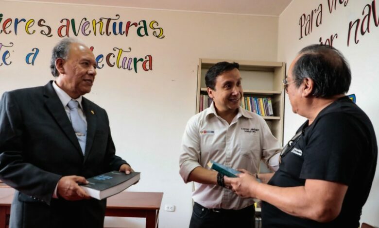 Presidente del INPE destacó que la educación es el primer paso para la resocialización y evitar la reincidencia delictiva