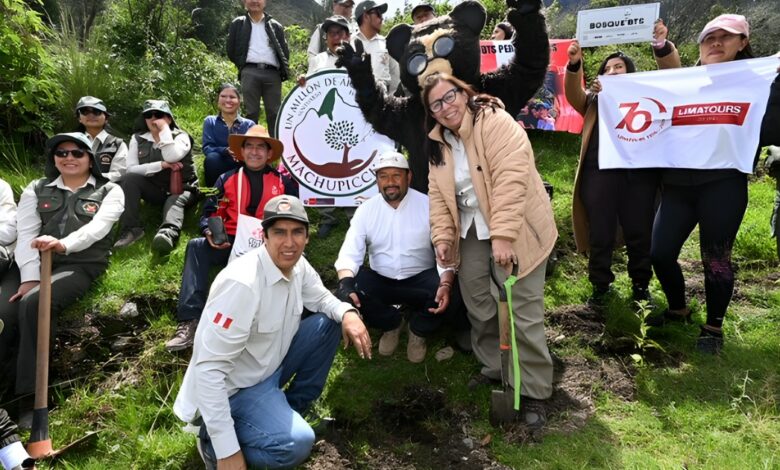 Minam lanza campaña “Un millón de árboles” para el Santuario Histórico de Machupicchu