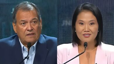 ¡Choque frontal en el debate! Nieto arremete contra Keiko y la acusa de gobernar desde el Congreso