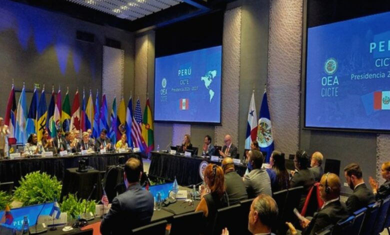 El Perú asume la presidencia del Comité Interamericano contra el Terrorismo (CICTE) de la OEA