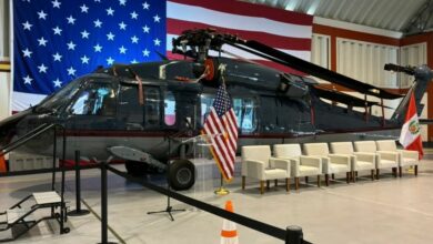 Estados Unidos fortalece cooperación con Perú con entrega de helicópteros Black Hawk contra el narcotráfico