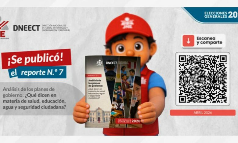 JNE invoca a la ciudadanía a revisar planes de gobierno de las organizaciones políticas