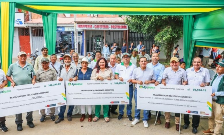 MIDAGRI destina más de S/ 3 millones en créditos para fortalecer el agro y la ganadería en Madre de Dios
