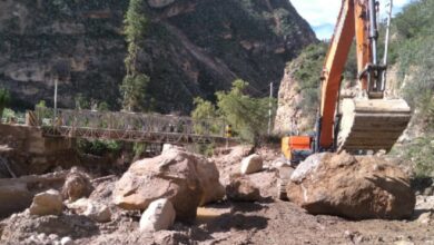 MTC actúa de inmediato ante emergencia vial en Áncash por riesgo de colapso de puente Alpash