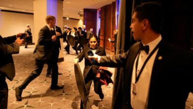 Trump es evacuado de la Cena de Corresponsales tras tiroteo en Washington