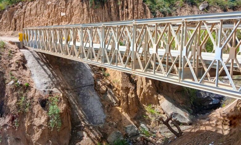 Huánuco: MTC culmina refuerzo del puente Pauluncho y asegura el tránsito en corredor estratégico