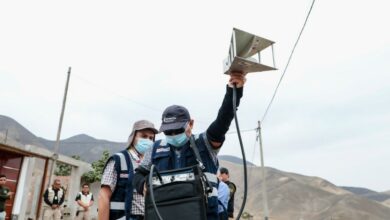 INPE realizó operativo de barrido electrónico en los alrededores de los penales Ancón I y II para detectar antenas ilegales