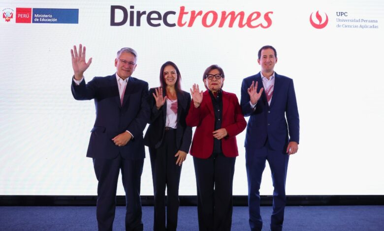 MINEDU, Fundación Romero y UPC presentan Diplomando Virtual y gratuito para Directores de colegios públicos
