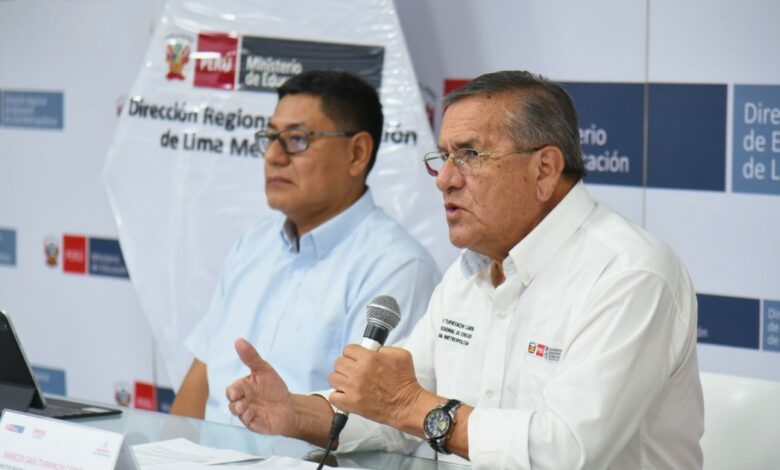 Minedu y Minsa articulan acciones ante el virus Coxsackie que afecta manos, pies y boca
