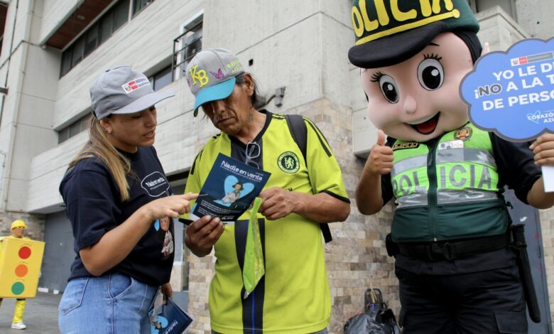 Mininter intensifica acciones contra la trata de personas en corredores y estaciones del Metropolitano por el Día del Trabajo