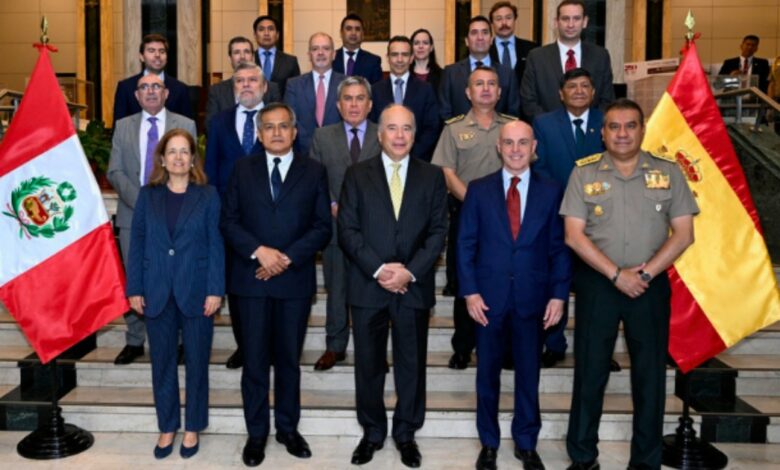 Perú y España fortalecen cooperación estratégica en la lucha contra la delincuencia