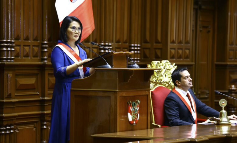 Keiko Fujimori anuncia lucha contra bandas de delincuentes