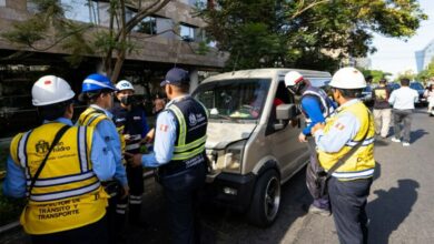Depósito vehicular de San Isidro donde se internan vehículos de transporte informal.