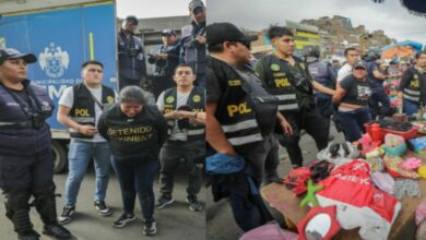 capturan extorsionadores Lima