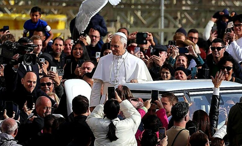 Papa León XIV visita Perú